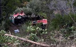 Dois bombeiros morreram em acidente na Covilhã