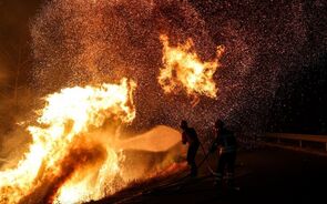Fogo e cinzas: as imagens de um país fustigado pelos incêndios