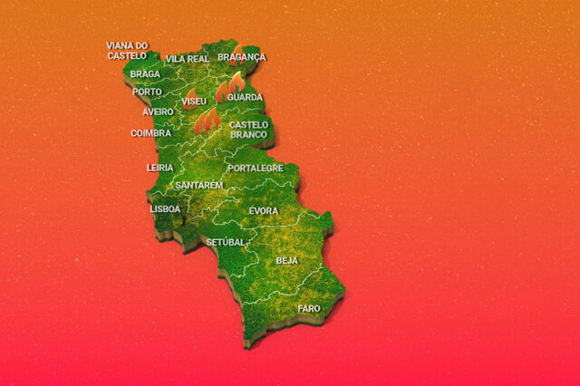 O estado dos incêndios em Portugal