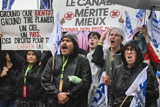 Braço-de-ferro com Governo: Sindicato mantém greve declarada ilegal na Air Canada