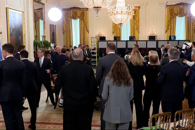 Trump apanhado em conversa com Macron: 'Acho que ele [Putin] quer fazer um acordo”