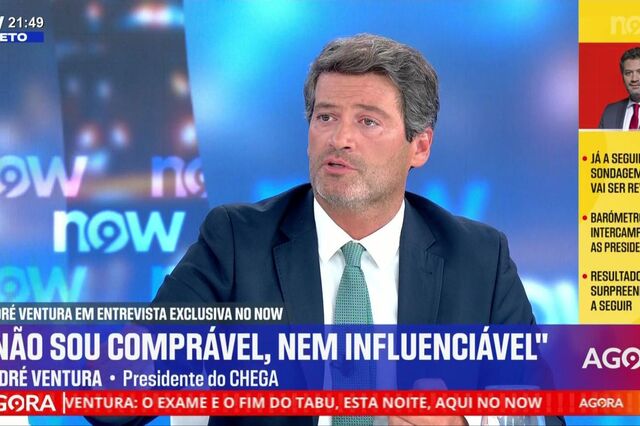Ventura admite 'estar mais perto do que há três semanas' para avançar para Belém