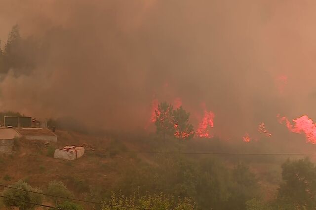 Bombeiro ferido com gravidade no incêndio em Figueira de Castelo Rodrigo