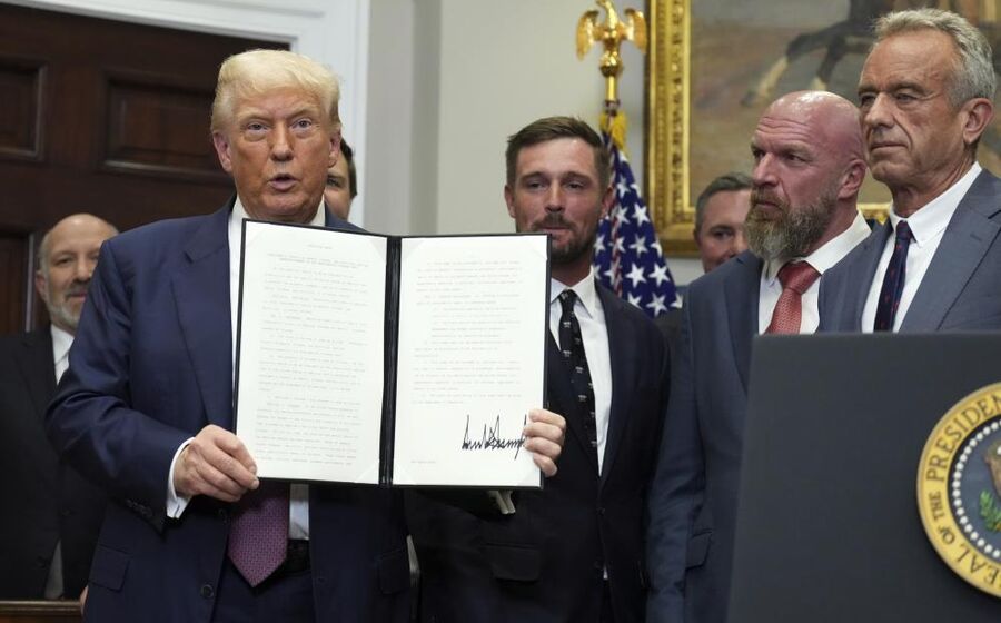 Trump anuncia tarifas a vários países; Brasil tem a taxa mais alta.