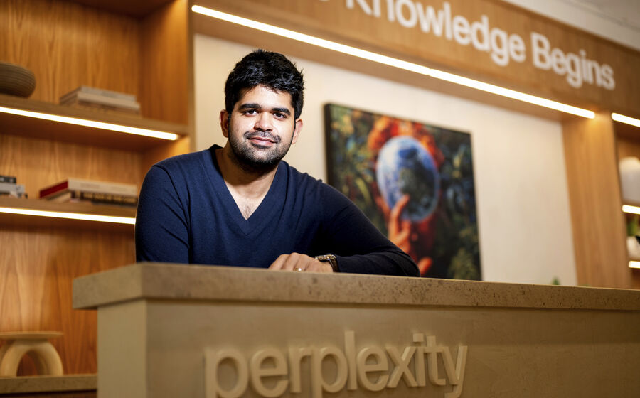 Aravind Srinivas é co-fundador e CEO da Perplexity