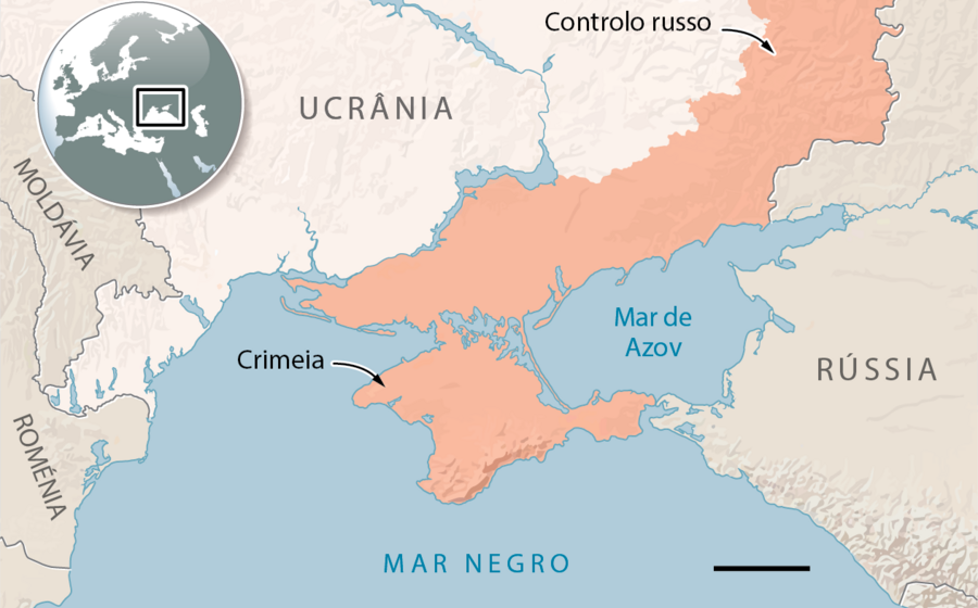 Porque é que a Crimeia é tão importante nas negociações entre a Ucrânia e a Rússia? 