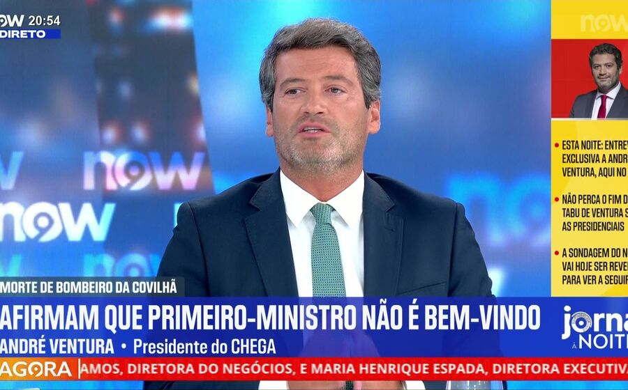 André Ventura propõe inquérito aos incêndios desde 2017
