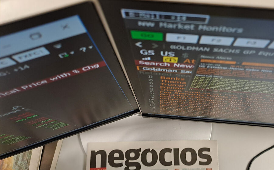 Cotações e mercados financeiros em destaque no jornal Negócios