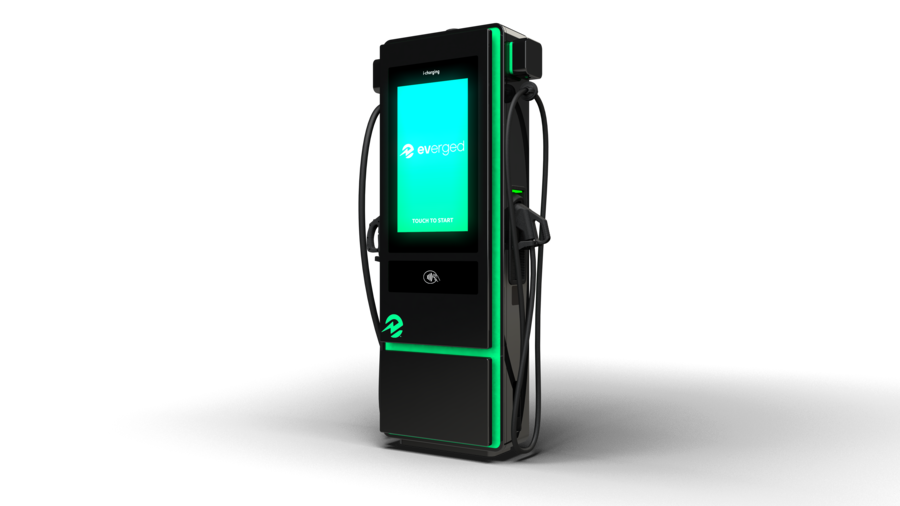 Carregamento rápido português EVerged chega aos EUA com i-charging