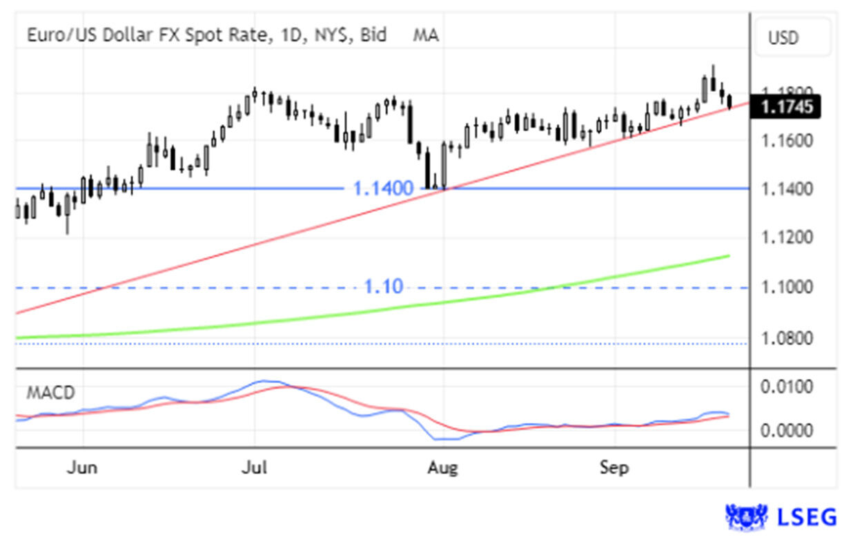 Euro/US Dollar FX Spot Rate: análise do mercado e expectativas