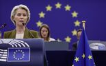 Von der Leyen proferiu esta quarta-feira o primeiro discurso do Estado da União do segundo mandato.
