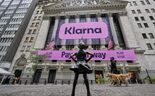 A Klarna foi admitida à negociação na bolsa de Nova Iorque. 