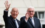 Marcelo Rebelo de Sousa e Frank-Walter Steinmeier prometem apoio à Ucrânia, em Berlim