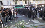 Confrontos entre polícia e manifestantes durante protestos em França