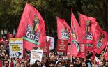 Milhares protestam contra o pacote laboral com a CGTP em Lisboa