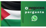 O 'Negócios' pergunta via WhatsApp sobre a situação na Palestina
