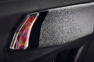 Detalhe do interior do Renault Clio de sexta geração em Paris