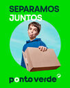 'Separamos juntos', campanha Ponto Verde sobre reciclagem com criança a mostrar a língua