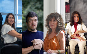 Ricardo Miguel Teixeira, Susana Costa, Maria Basto e Ana Isabel Gonçalves defendem a integração no trabalho