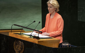 Ursula von der Leyen anunciou grupo de doadores para a Palestina na ONU