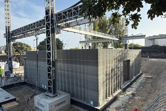 Está a nascer em Matosinhos a primeira obra pública com impressão 3D em Portugal 