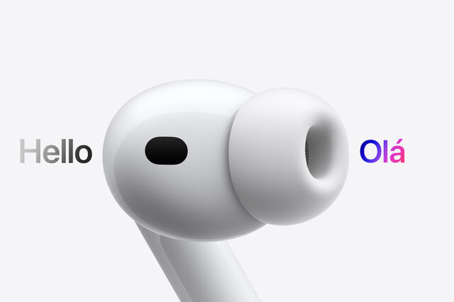 Apple adia tradução em tempo real nos novos AirPods na UE