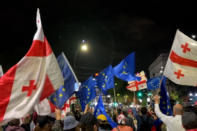 Protestos na Geórgia exigem novas eleições