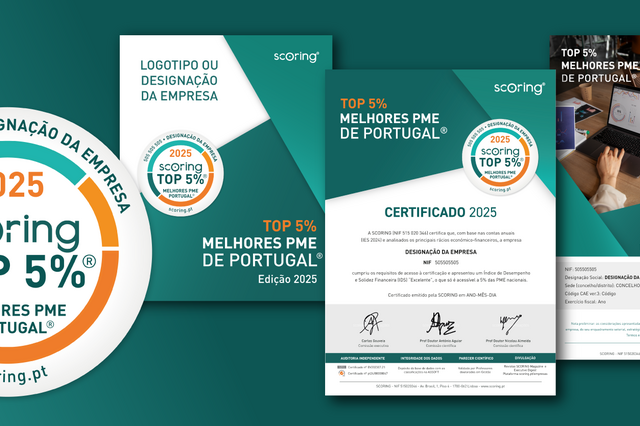 Já está a ser apurado o TOP 5% das Melhores PME de Portugal