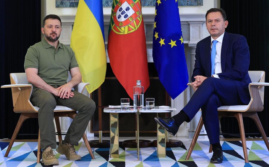 Zelensky e Montenegro discutiram apoio à Ucrânia e produção de drones