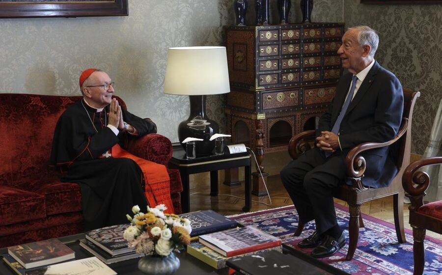 Marcelo Rebelo de Sousa recebe Secretário de Estado do Vaticano em Belém