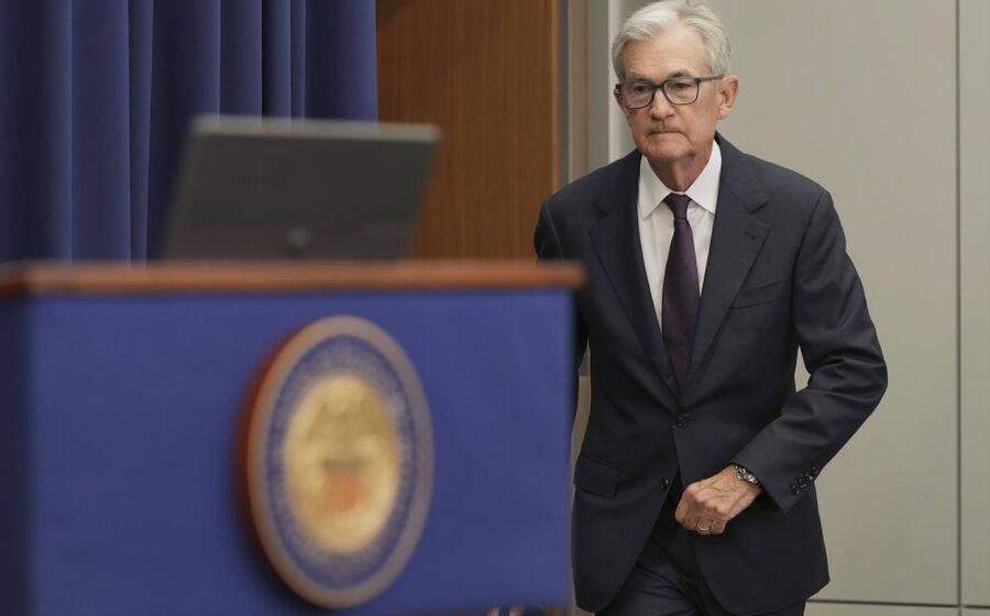 Jerome Powell, presidente da Fed, anunciou ontem um corte de juros.
