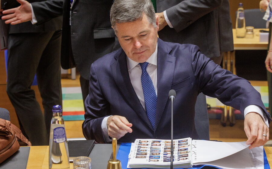 Paschal Donohoe e outros ministros discutem moeda digital em Copenhaga