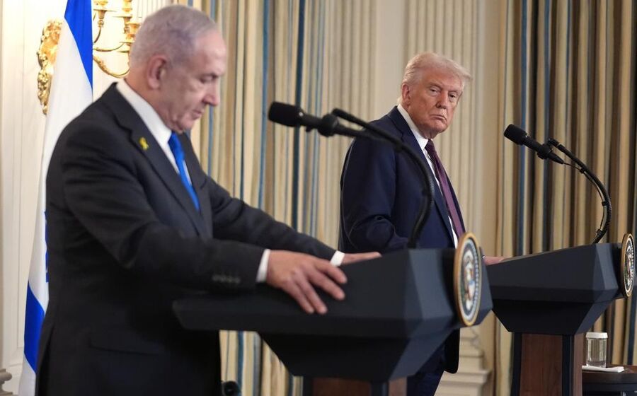 Trump e Netanyahu apresentam plano de paz para Israel e Palestina