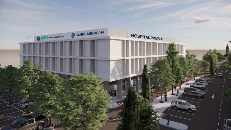 Futuro hospital da BBT em Beja.