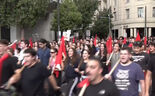 Grécia com transportes públicos parados em dia de greve geral nacional 