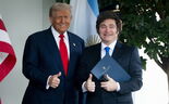 Trump condiciona apoio à Argentina em encontro com Milei na Casa Branca