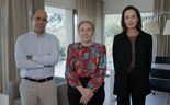 Minette Belingan (à direita) sucede a Miguel Mota Freitas (à esquerda) na Worten, do grupo liderado por Cláudia Azevedo (ao centro)