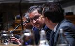Ministro das Finanças, Joaquim Miranda Sarmento, na apresentação do OE 2026 no Parlamento.