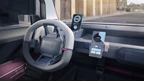 Interior do Dacia Hipster Concept, carro elétrico focado nas necessidades de mobilidade