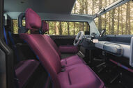 Interior do protótipo Hipster Concept da Dacia, apresentado em Paris