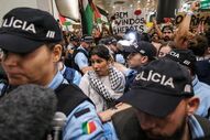 Portugueses da flotilha humanitária chegam a Lisboa após detenção pelas forças israelitas