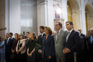 Vários membros do Governo assistiram à posse de Santos Pereira