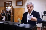 Nuno Melo vota em dia de eleições