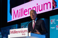 Marcelo Rebelo de Sousa discursa sobre o futuro de Portugal, da Europa e do mundo.
