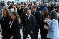 Paulo Núncio à chegada ao velório de Francisco Pinto Balsemão 