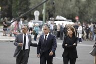 Cerimónia fúnebre de Pinto Balsemão com família e figuras públicas nos Jerónimos