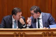 Montenegro e Miranda Sarmento no Orçamento do Estado para 2026 na Assembleia da República