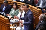 Hugo Soares, líder parlamentar do PSD, na  Assembleia da República sobre Orçamento do Estado para 2026