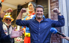 André Ventura apela ao voto no Chega em Vila Verde, distrito de Braga