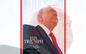 Revista 'Time' destaca o triunfo de Trump e o papel de Israel em Gaza